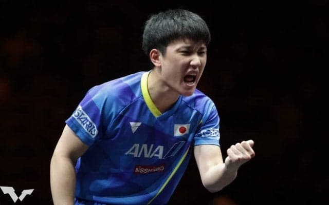 張本智和、惜しくも準優勝　世界王者・樊振東が頂上決戦を制す＜WTTカップファイナル＞