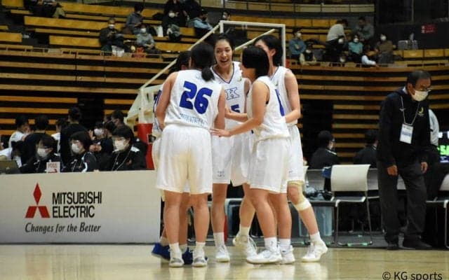 【バスケットボール部女子】全日本インカレ初戦敗退で、４年生は引退