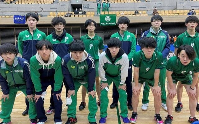 専修大、男子一部6戦全勝で優勝　2019年秋季以来のリーグ戦＜卓球・関東学生秋季リーグ＞