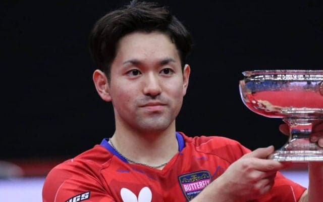 卓球全日本男子単スーパーシード発表　前回覇者及川が第1シード　第2シードの森薗は激戦区に