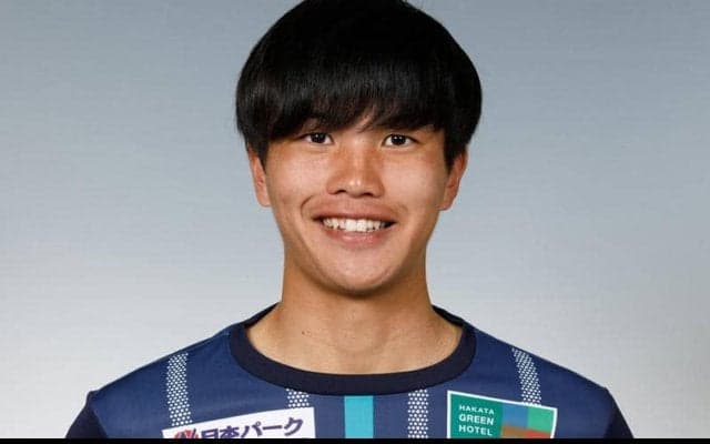 福岡がDF森山公弥の契約更新を発表！ 今季ルヴァンカップでプロデビュー