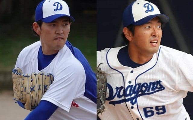 中日、3年目左腕・垣越と支配下契約　4選手が育成に…相次ぐ故障の濱田は2度目