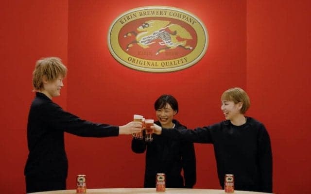 「本麒麟」のWEBムービーで髙田・本橋・宮崎がそろって乾杯…メイキング映像も公開