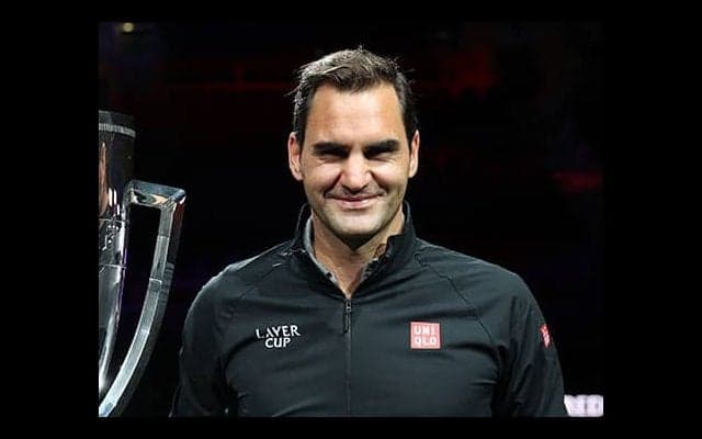 子供を支援するフェデラー「感謝」