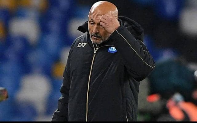 ナポリ、スパレッティ監督のベンチ入り禁止処分が2試合に…エンポリ戦も不参加に