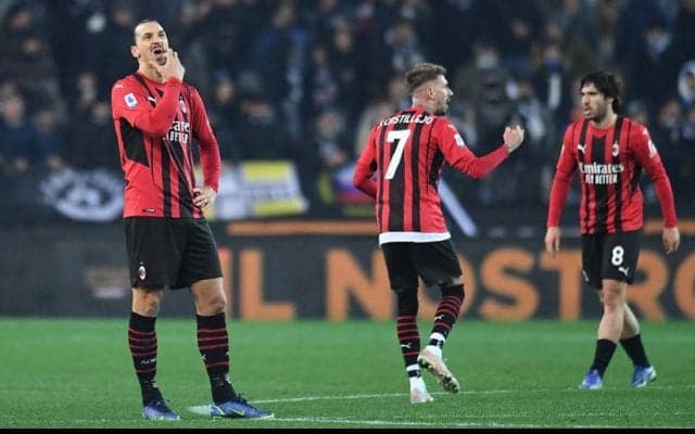 CL敗退ミラン、イブラの後半AT弾で監督交代のウディネーゼに辛くもドロー《セリエA》