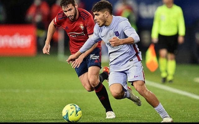 バルサがオサスナに痛恨ドロー…ニコ＆アブデの19歳コンビが初ゴールも2度のリード守り切れず《ラ・リーガ》