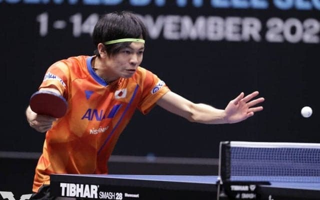 田中佑汰、ヨルジッチに快勝で今季5勝目　デュッセルドルフは全勝で首位キープ＜卓球・ドイツブンデスリーガ第9節＞