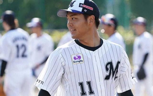 ロッテのイケメン右腕は「堤真一感がある」　地元で浮かべる微笑みにファン注目