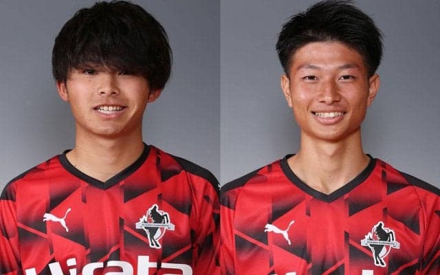 熊本のFW樋口叶＆MF田尻康晴がJFLの高知ユナイテッドSCへ育成型期限付き移籍