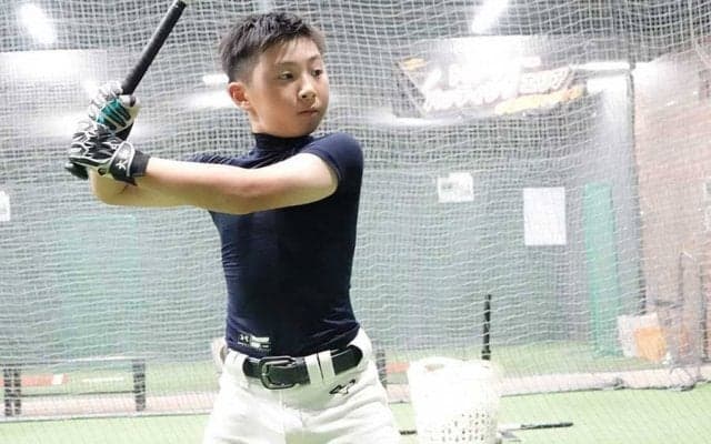 小4球児の力強いスイングは「和太鼓」のおかげ　素振りで穴だらけの畳で極める“二刀流”