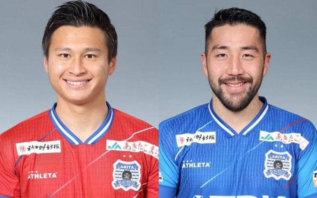 秋田がGK田中雄大、FW三上陽輔と契約更新
