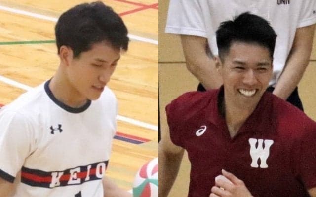 【バレーボール】早慶戦直前！特別企画　男子主将対談　岩本大吾×小出捺暉