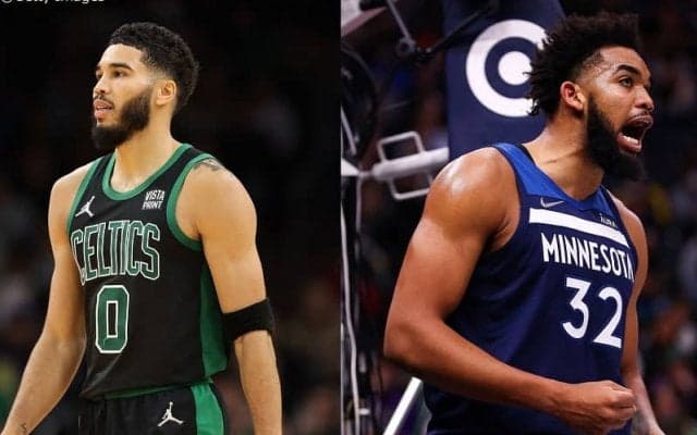 今季9週目の週間最優秀選手にジェイソン・テイタムとカール・アンソニー・タウンズが選出