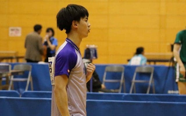 関東の大学生最強を決める関東学生卓球選手権　男女ベスト16決定戦組み合わせ