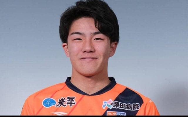 長野、昇格2年目の小西陽向と契約更新　「チームを勝たせる選手に」