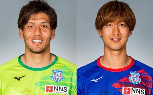 J2で上位争った甲府がGK河田晃兵、MF野澤英之と契約更新