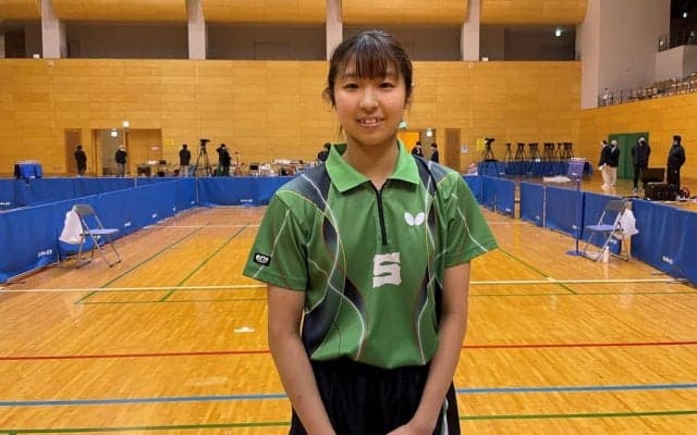 専修大・出澤杏佳、1年で女子シングルス優勝＜関東学生卓球選手権・女子＞