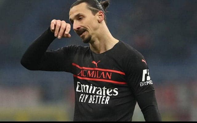 イブラヒモビッチがヒザのケガで年内最終戦を欠場