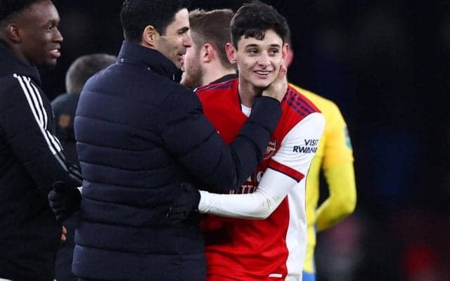 「美しい瞬間だ」デビュー戦10分でゴール、18歳新鋭のパティーノにアルテタ監督「一歩ずつ進む必要がある」