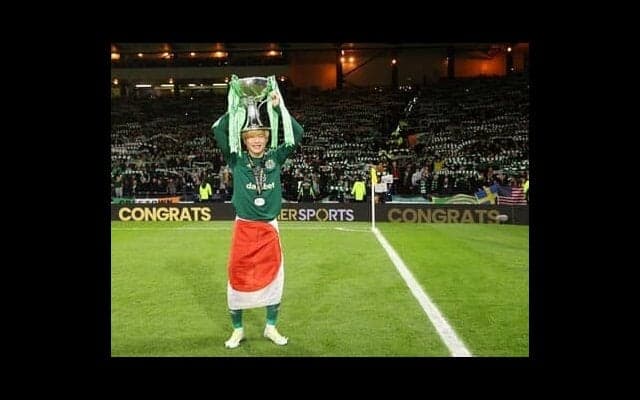 古橋亨梧の「キョウゴール」に沸くセルティック。加入わずか５カ月で現地は中村俊輔らレジェンド級の扱い