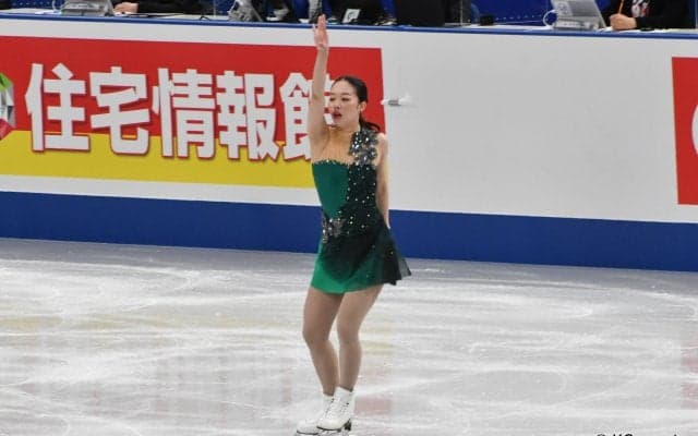 【スケート部フィギュア部門】　 野口が初の全日本で躍動