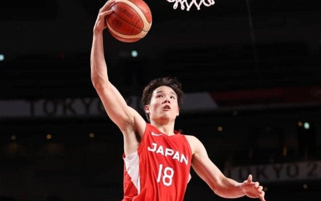 現在Gリーグでプレーする馬場雄大が新型コロナ陽性…「4〜6週間の安静必要」と明かす