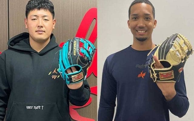 “名手の証”が日本上陸　巨人・岡本とオリ・宗が着ける「ゴールドラベル」とは