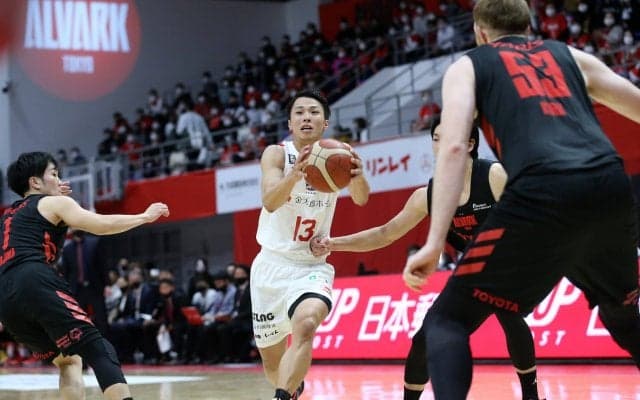 千葉ジェッツの大倉颯太がB1で3度目のデビュー