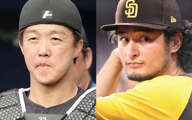 ダル、“専属捕手”鶴岡氏からの惜別メッセージに「どのタイミングで泣かしに」