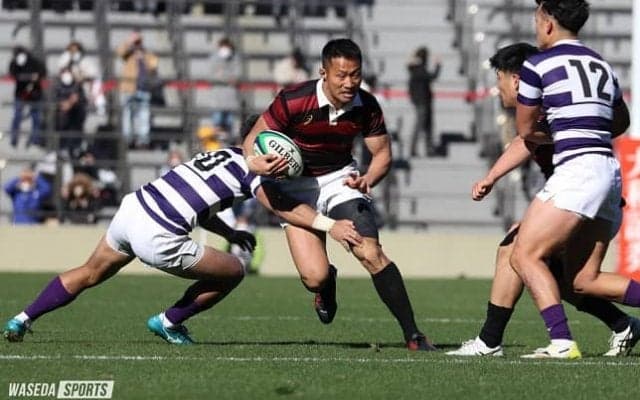 トライを取り切れず明大に敗戦　『年越し』ならず