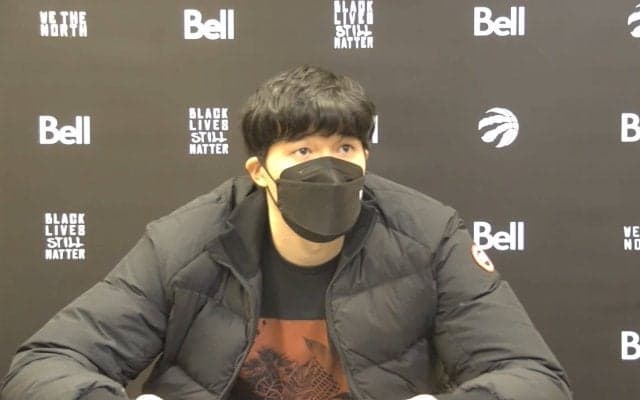 渡邊雄太今シーズン初先発、キャリアハイ＆ゲームハイのダブルダブルもラプターズは大敗