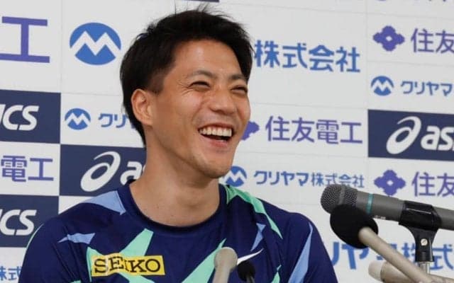 山縣亮太、9秒95に見た記者たちの好感　「何とかしてあげて」と天に願い、吹いた神風