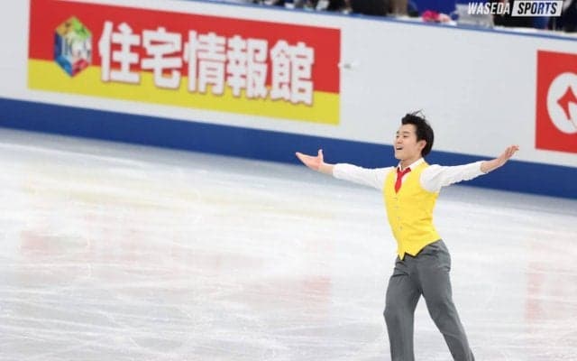 石塚、最後の全日本でスケート人生最高の演技　観客の心に響く４分間/男子FS