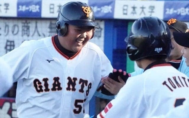 ジャイアンツJr.が6点差逆転勝ち　“背番号55”入江くんの特大弾に西村監督「半端ない」