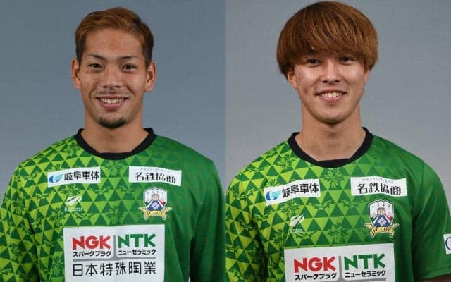 岐阜がFW服部康平、FW村田透馬と契約更新