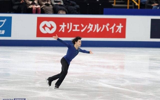 石塚が悲願のFS進出を決めた！/男子SP