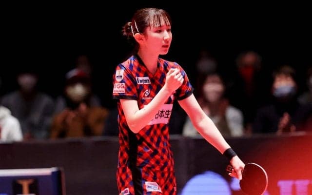 【Tリーグ】日本生命が勝利で2021年締めくくり　早田ひな、平野美宇の両エースが白星