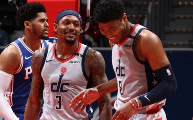 ベンチ入りを果たし戦線復帰が間近と見られたウィザーズの八村塁、モントレズ・ハレルら6選手とともに健康安全プロトコル入り