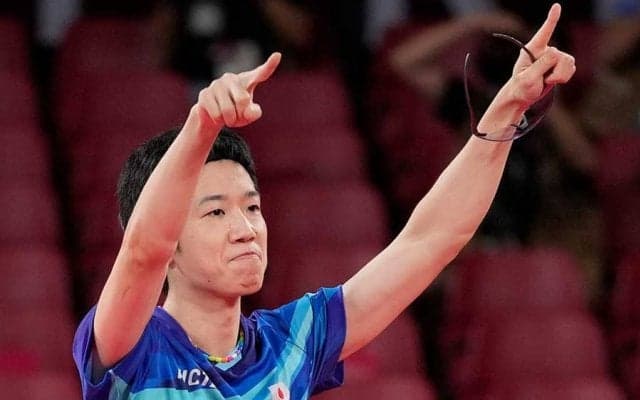 水谷隼「まさかの強敵」　五輪金メダリストと“カレー販売被り”に反響「つ、強そう」