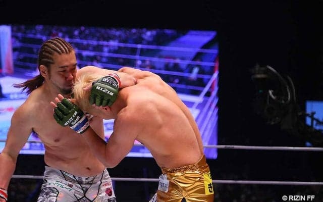 【格闘技／RIZIN.33】予測不可能な男・シバターが魅せた“30秒間の奇跡”「こんなこと三度は絶対ない」