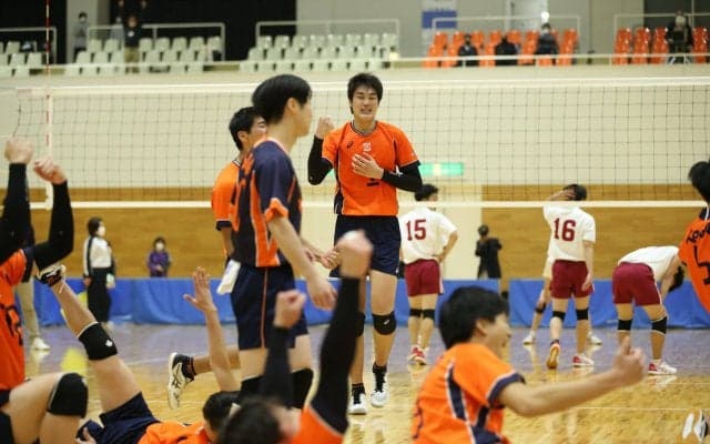 身長2m超えの選手が3人登場（1） 身長210cm牧大晃（高松工芸高）日本代表合宿でさらにスケールアップ