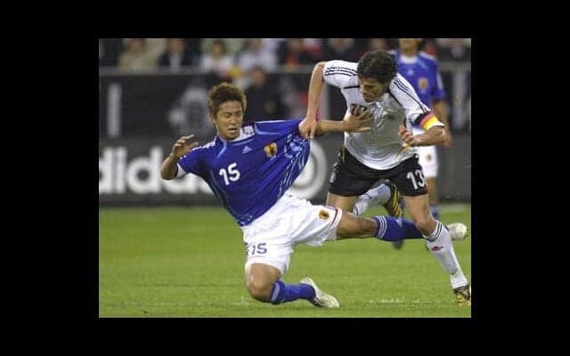 福西崇史が選んだ日本代表ベストゲーム。「強豪ドイツが焦っているのを見て楽しくプレーできた」