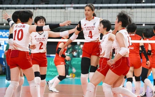 古川学園　目標の優勝へまず１勝／春高バレー