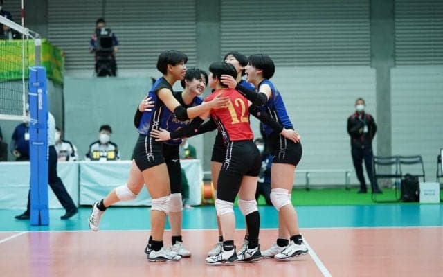 【春高】岡崎学園が京都橘にストレート勝ちし女子1回戦を突破[バレー]