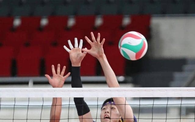 春高バレー　雄物川、３年ぶり初戦突破