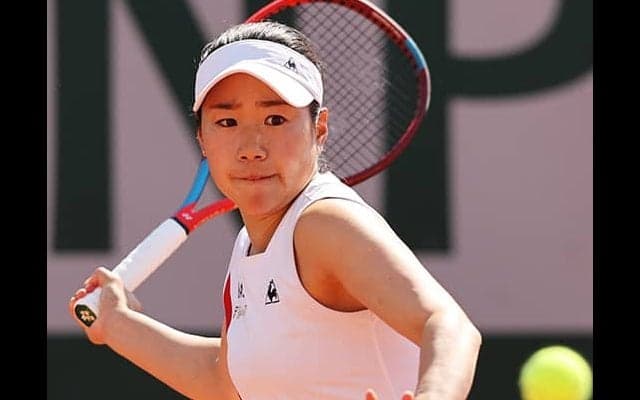 日比野 ストレートで1回戦敗退