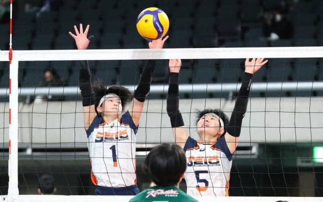 春高バレー　岩手女子代表・盛岡誠桜、初戦で力尽きる