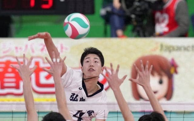 春高バレー　青森男子代表・弘前工がフルセットで惨敗