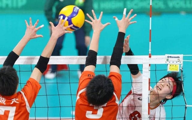 春高バレー　千葉・敬愛学園、ストレート負けで「悔い残る」